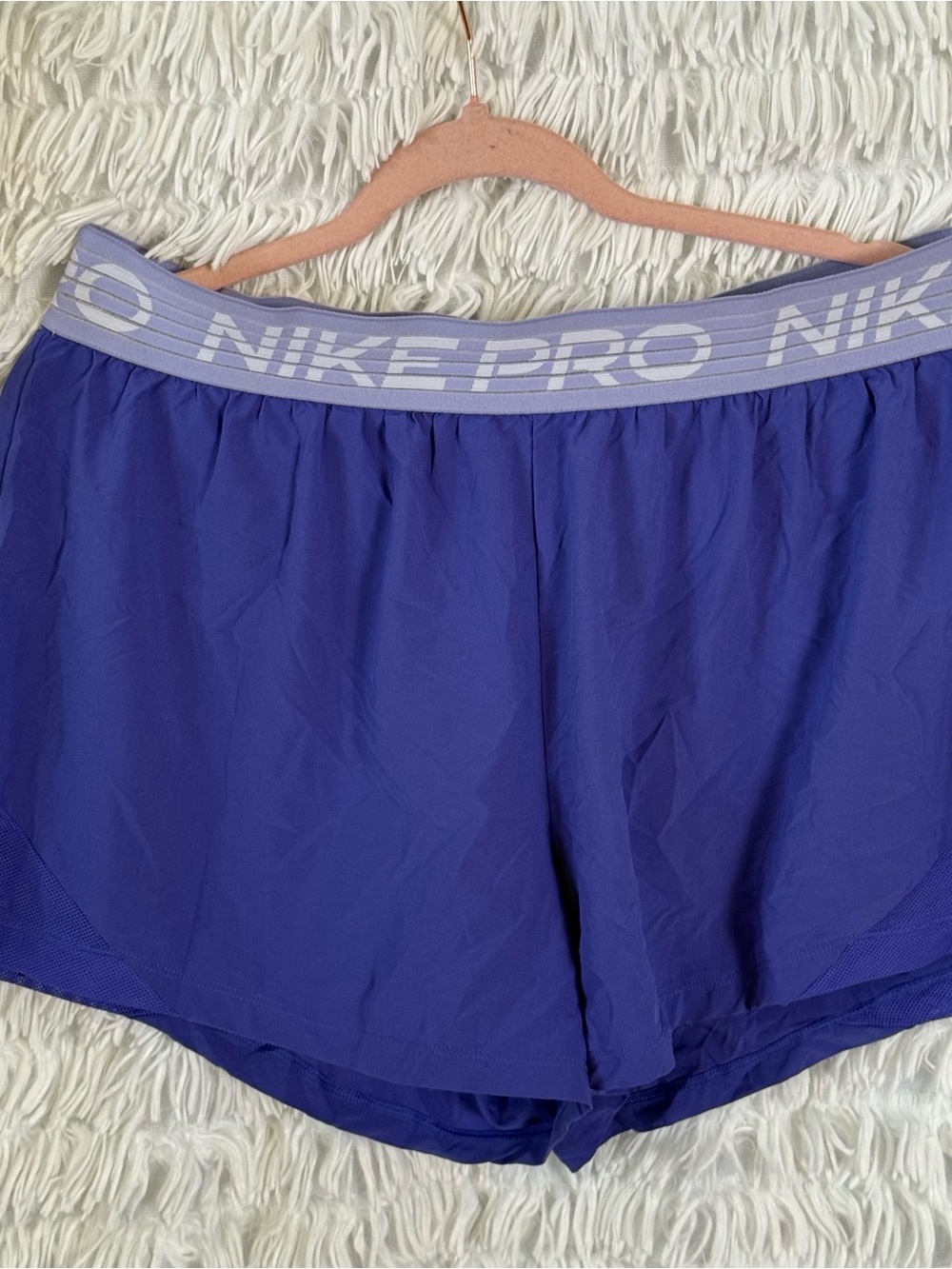 Nike Women's Performance Shorts in Violet with Light Waistband